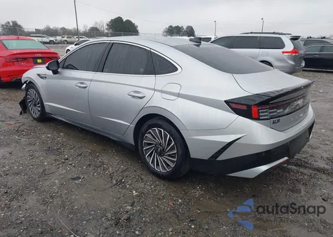 2024 Hyundai Sonata Hybrid Sel из США, поврежденный, VIN KMHL34JJ0RA092636